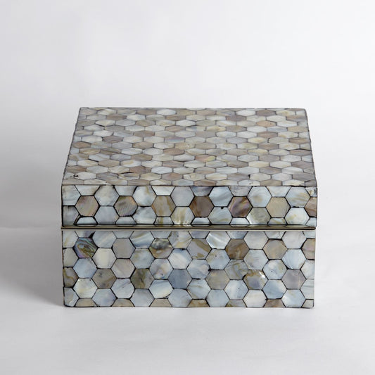 Global Views Mother of Pearl Box Medium
