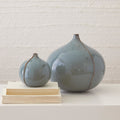 Global Views Milo Vase Blue Mini 5.5 x 5