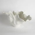 Global Views Meteor Bowl, Ivory, medium