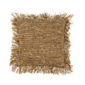 Indaba Kalahari Raffia Throw pillow, Natural