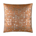 Morse Copper Throw Pillow, 20x20