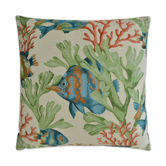 Fishful Thinking Throw Pillow, 22x22