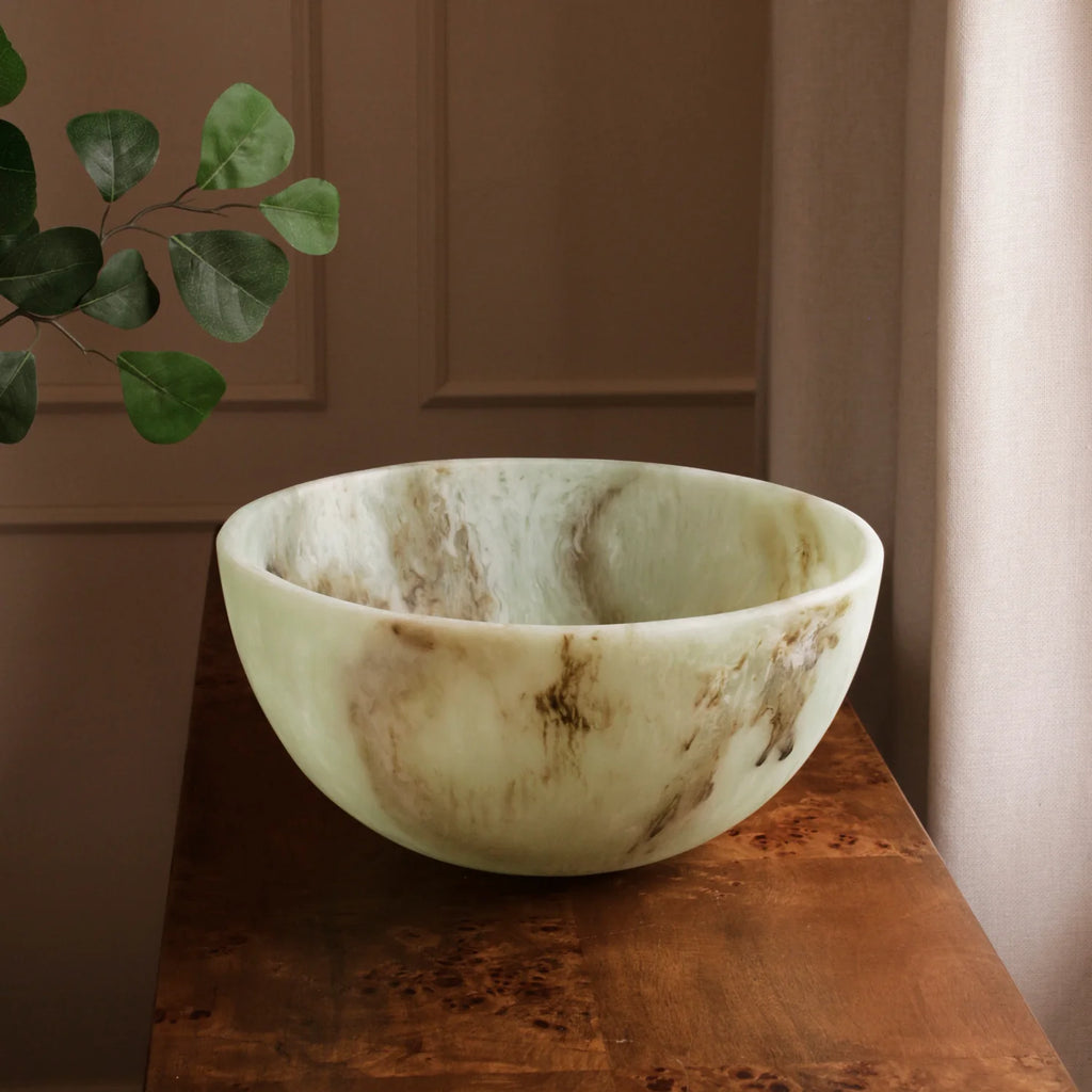Giada Large Jade Swirl Bowl