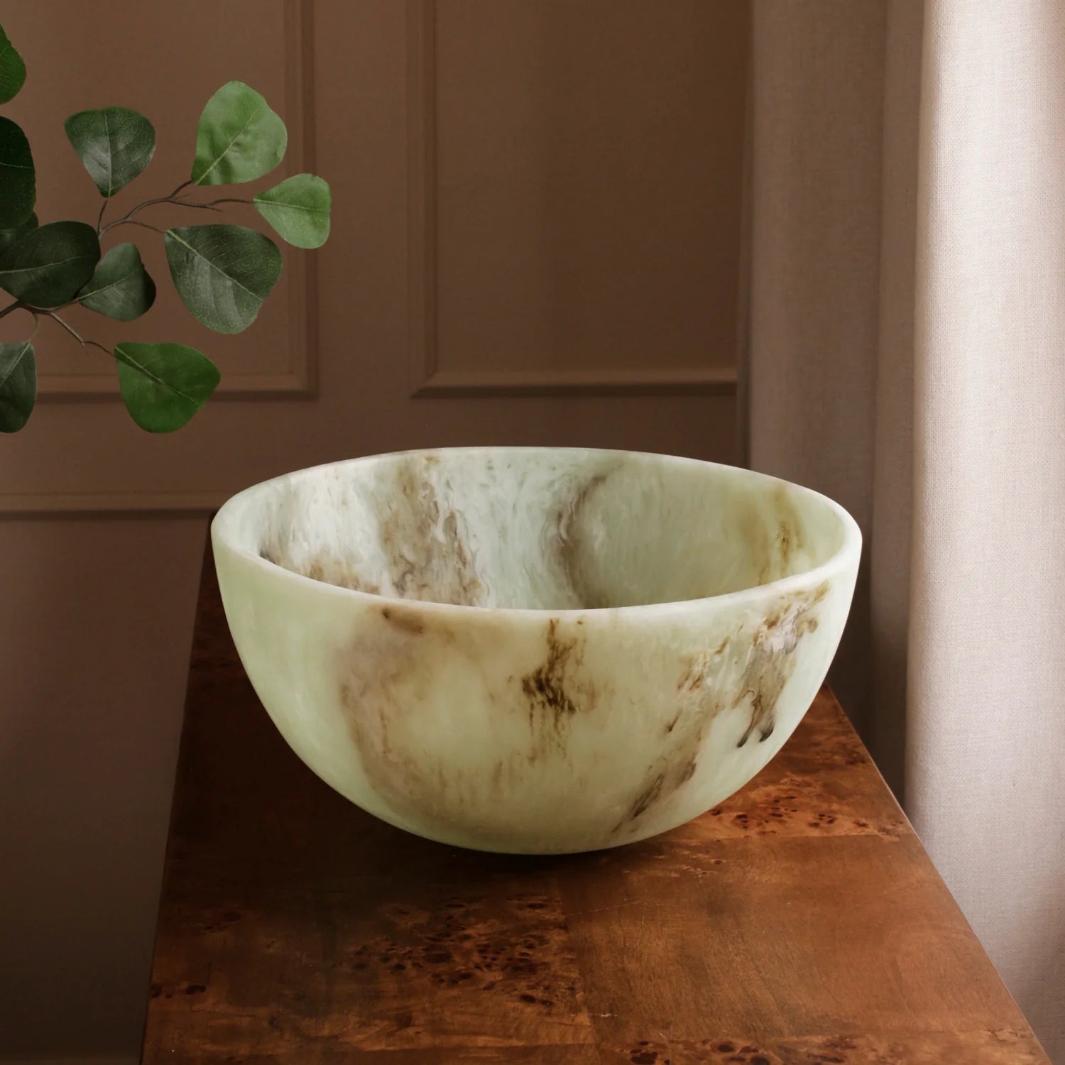 Giada Large Jade Swirl Bowl