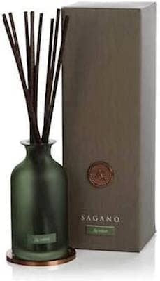 Zodax Sagano Reed Diffuser-Green  Fig Vetiver