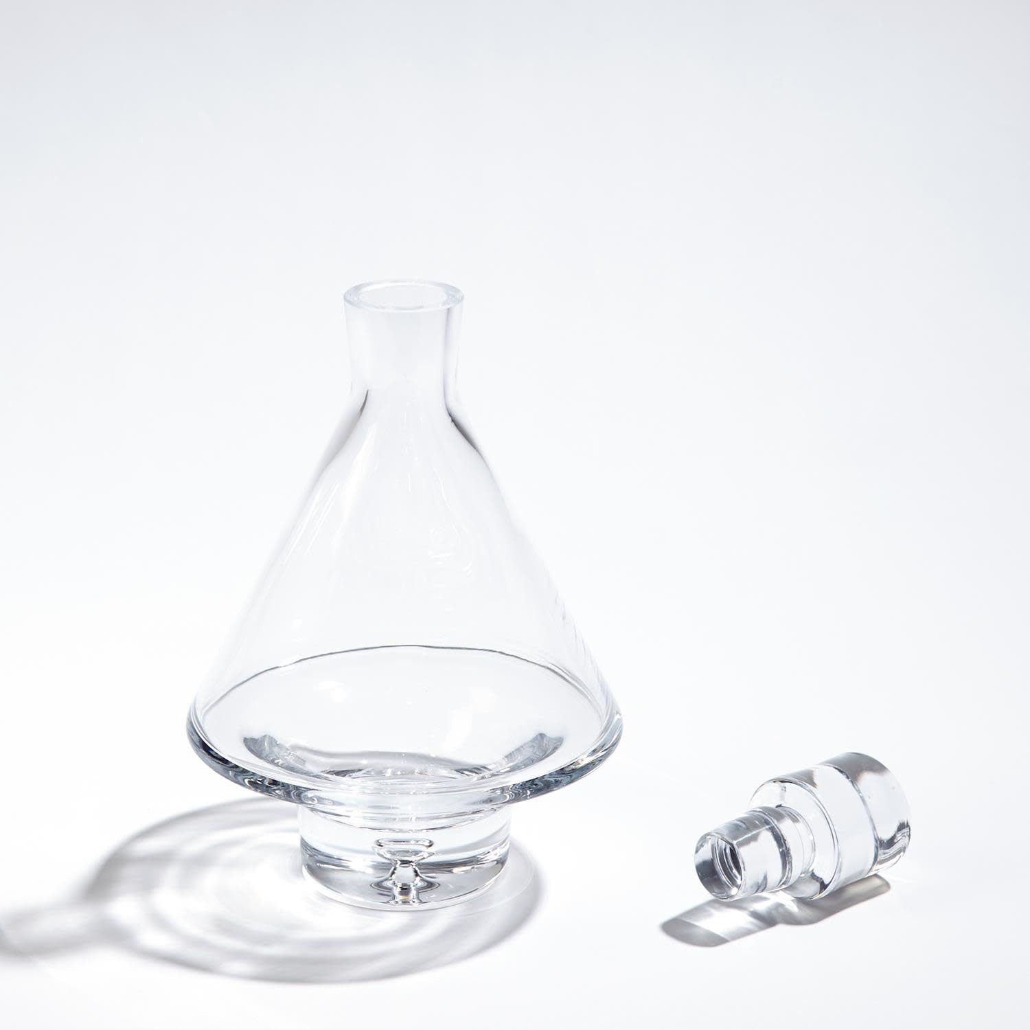 Global Views Fat Bottom Decanter Clear