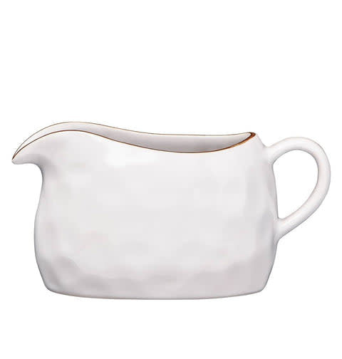 Skyros Cantaria Sauce Boat (Server), White