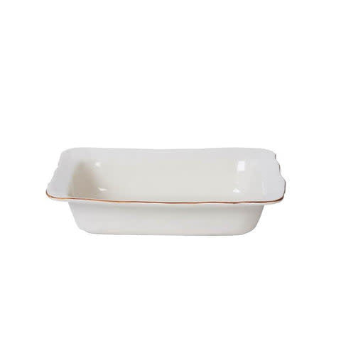 Skyros Cantaria Small Rectangular Baker, White