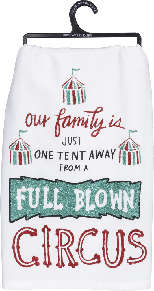 Primitives By Kathy Dish Towel , Circus