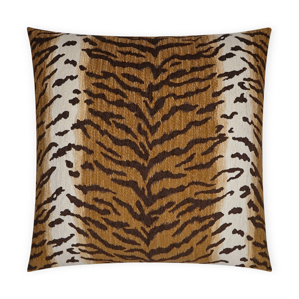 Calabar Tiger Stripe Throw Pillow, 20x20