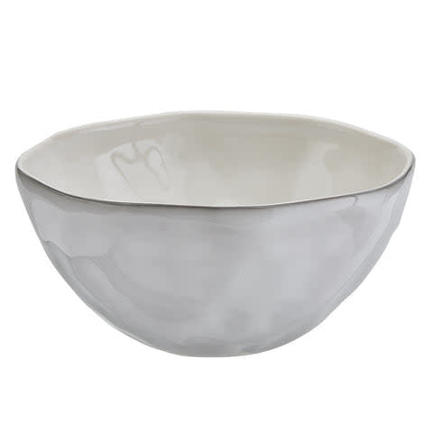 Skyros Azores Cereal Bowl, Greige Shimmer