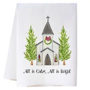 Church Tea Towel
