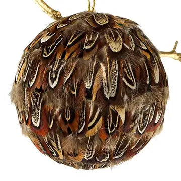 Pheasant Feather Ornament