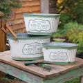 CTW Home Potting Shed Rustic Tub, medium