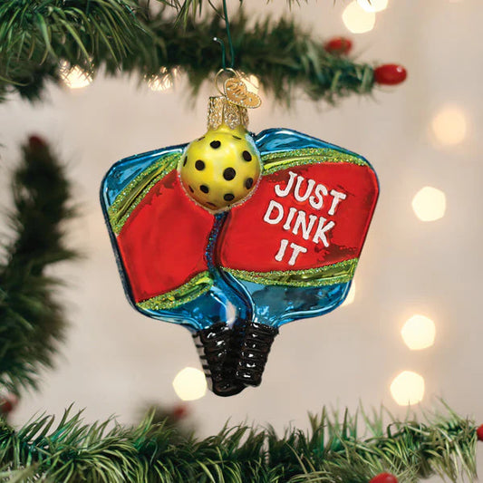 Pickleball Paddle Ornament