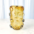 Global Views Rondelle Vase Amber Large