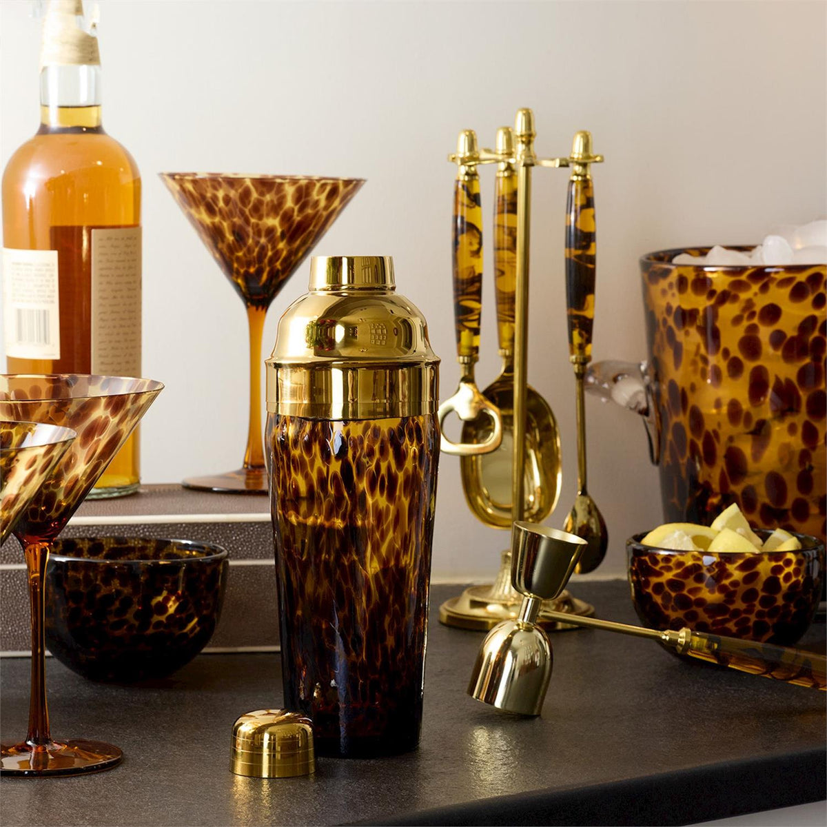 tortoise Print CocktailmShaker
