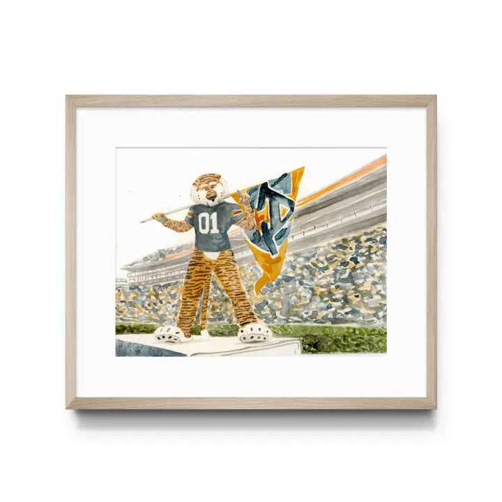 Aubie Print, 5X7