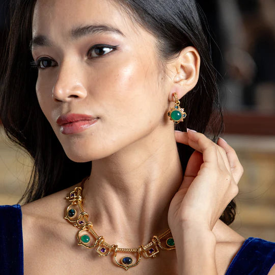 Capucine De Wulf Contessa Post drop Earrings