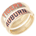 AU Tigers Metal Hinged Bracelet