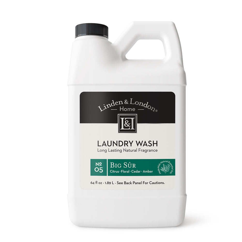 Linden and London Big Sur Laundry Wash, 64 oz