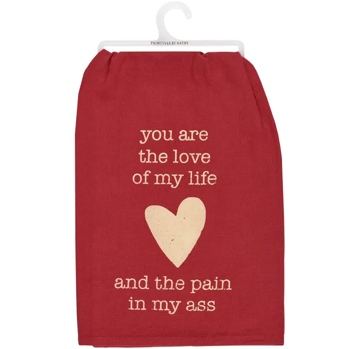 Love of My Life Tea Towel
