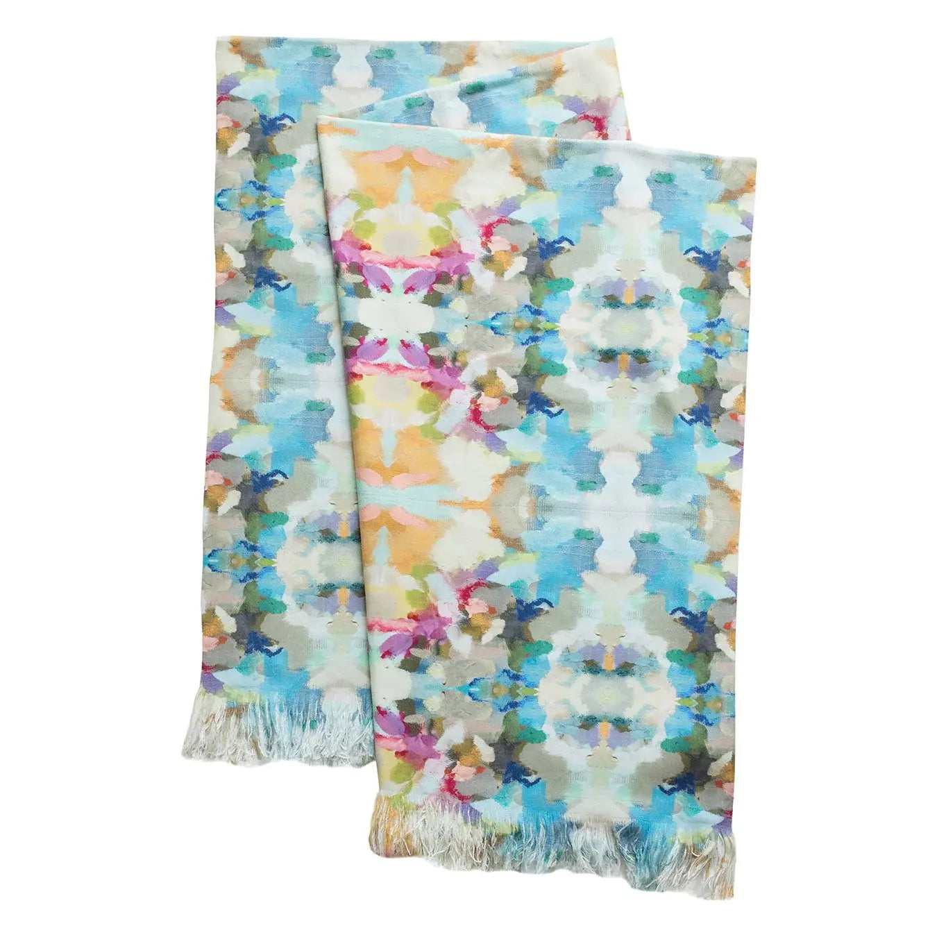 Indigo Girl Blue Throw Blanket