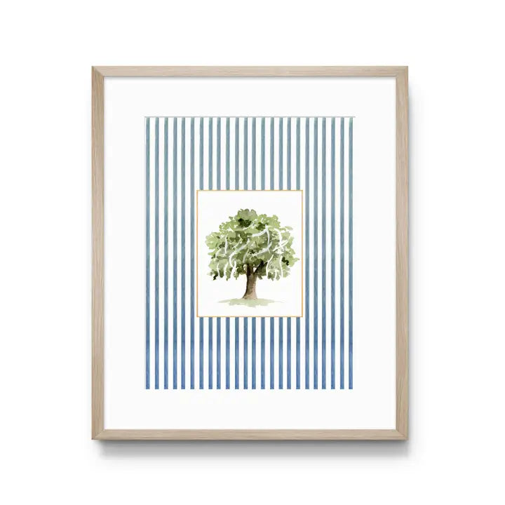 Auburn Toomer's Oak Striped Print, 5X7