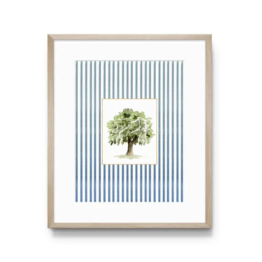 Auburn Toomer's Oak Striped Print, 5X7
