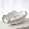 Global Views Free Form Bowl, Matte White, small
