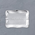 Beatriz Ball Pearl Denisse Rectangular Engraved Tray "Bless This Home"