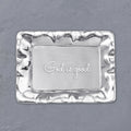 Beatriz Ball Vento Rectangular Engraved Tray "God is Good"