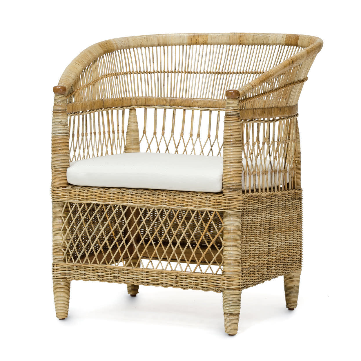 Palecek JM Malawi Chair with Plush Shearling
