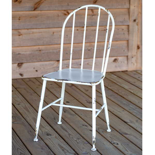 CTW Home White Metal Chair