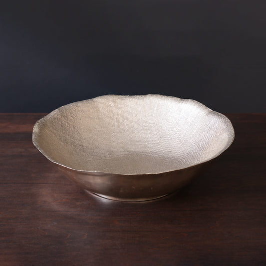 Beatriz Ball Sierra Modern Fina Extra Large Bowl, Gold