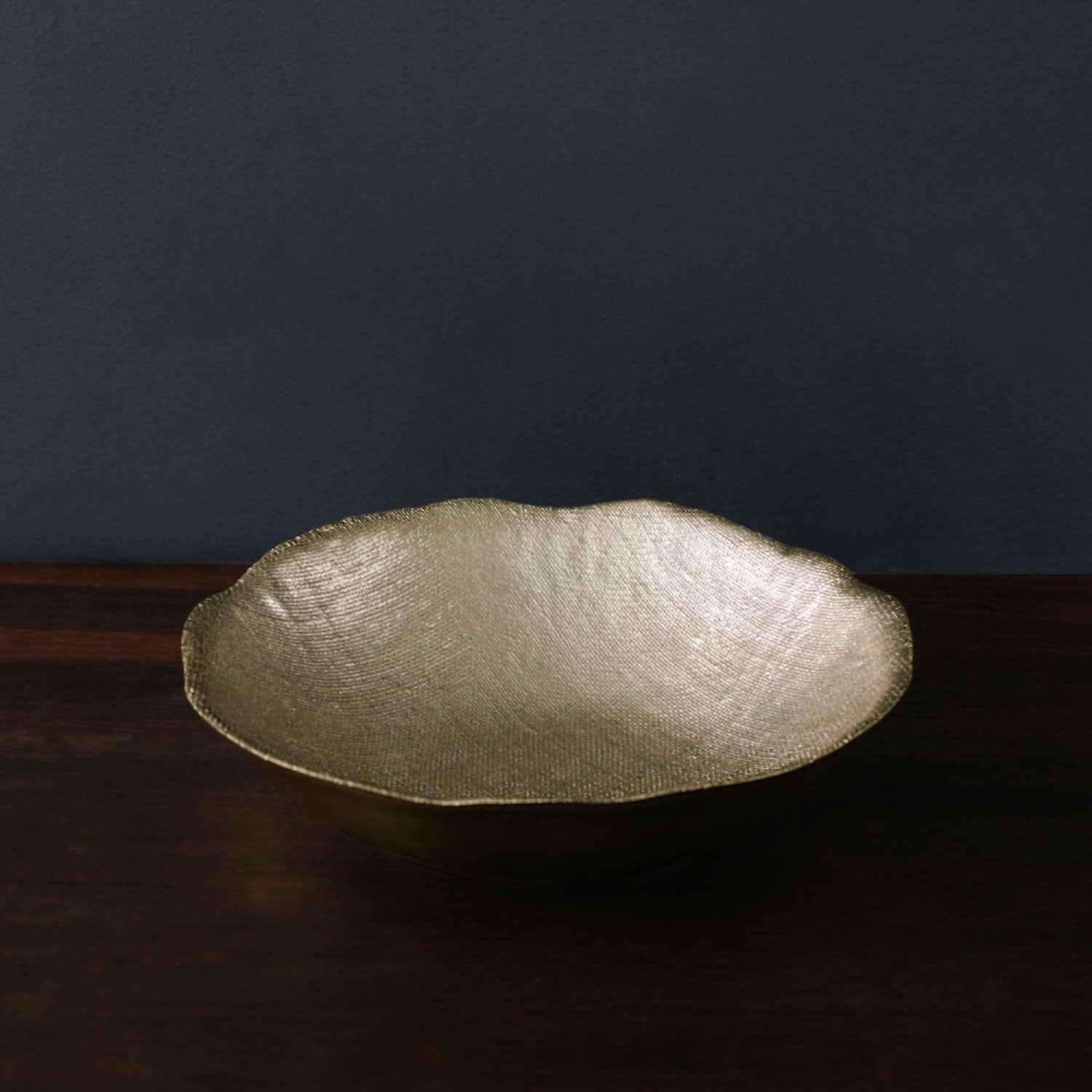 Beatriz Ball Sierra Modern Fina Large Bowl, Gold