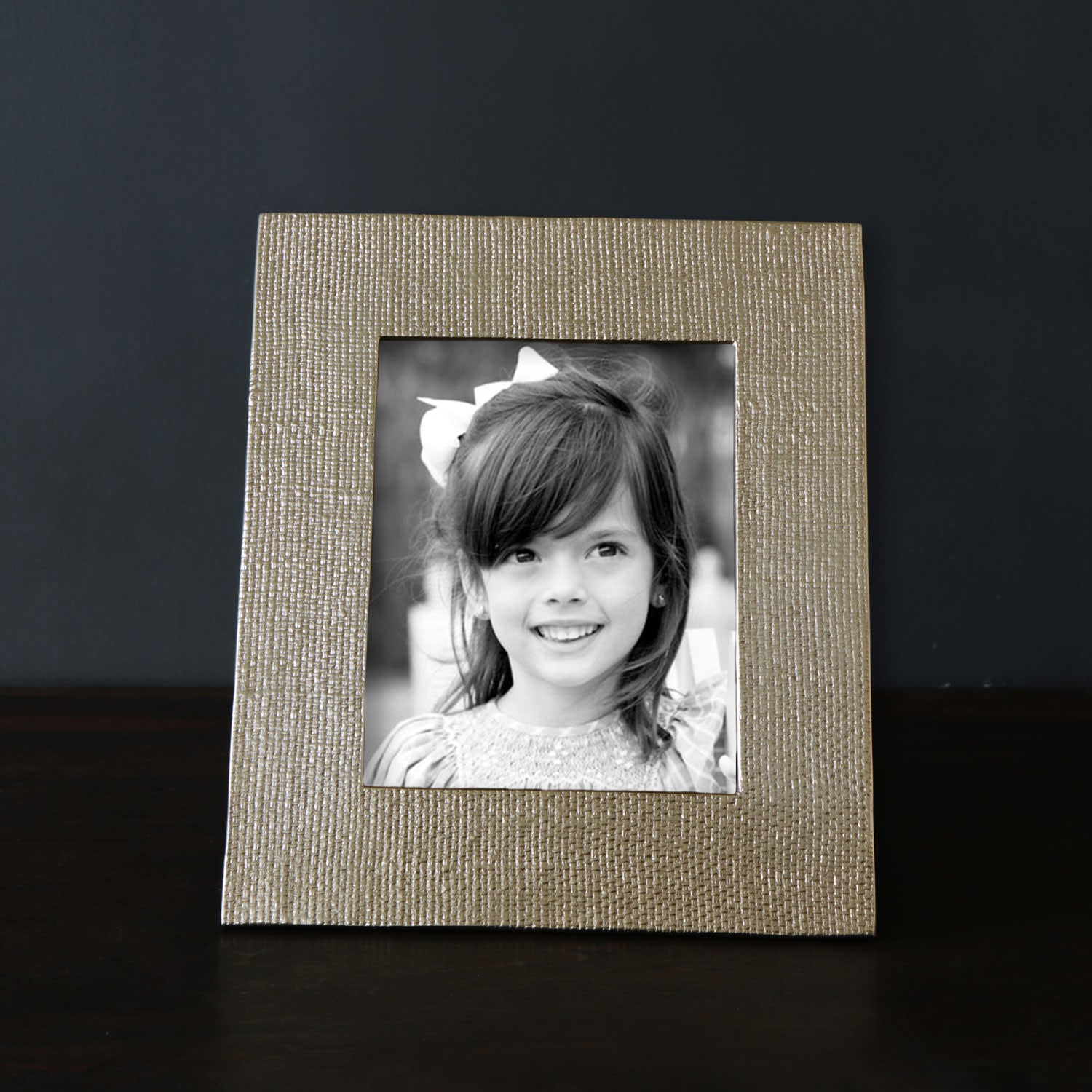 Beatriz Ball Sierra Modern Tela Frame, Rose Gold, 5x7