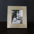 Beatriz Ball Sierra Modern Croc Frame, Gold, 8x10