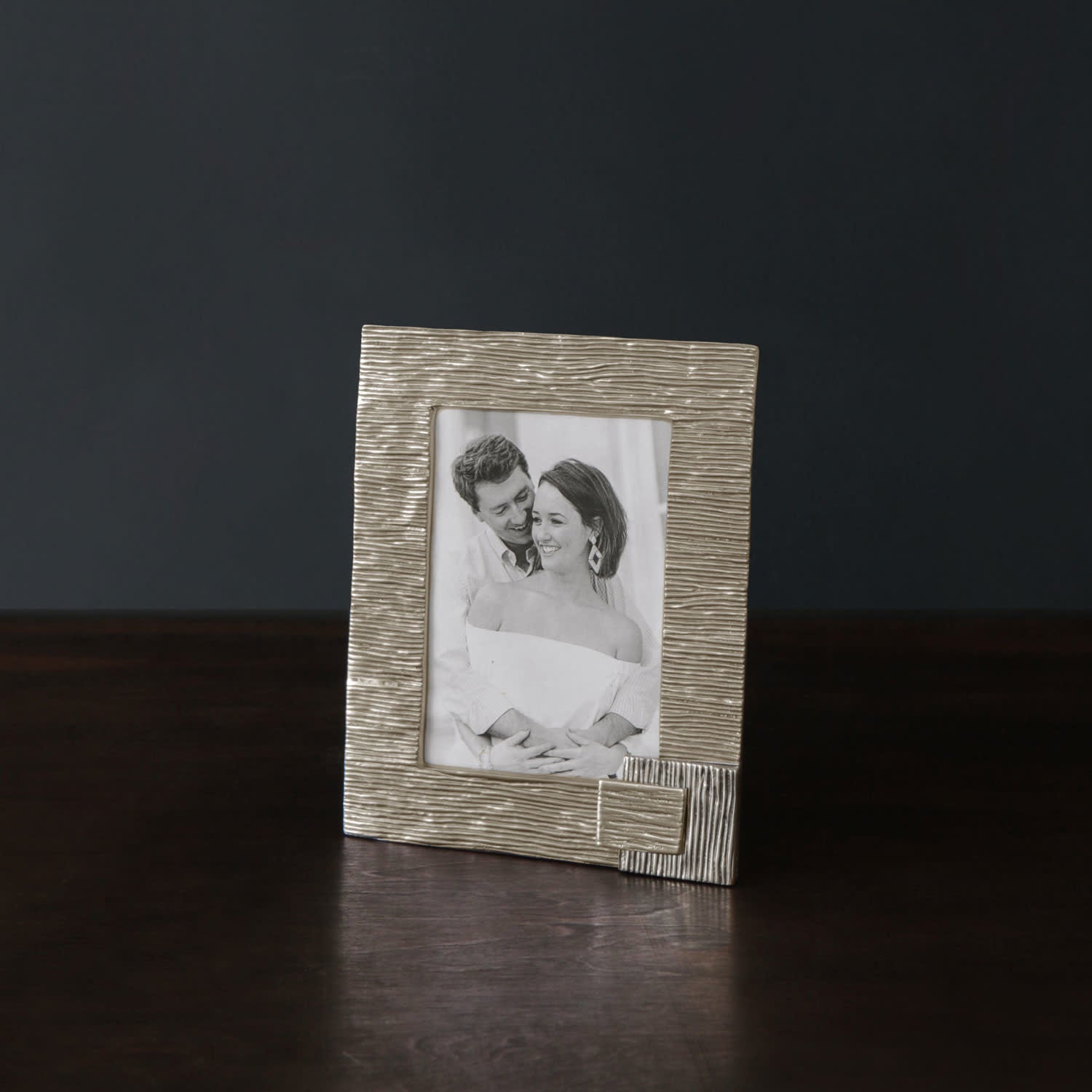 Beatriz Ball Sierra Modern Ripples Frame, Gold, 5x7