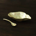Beatriz Ball Sierra Modern Maia Bowl, Medium, W/Spoon, Gold