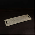 Beatriz Ball Sierra Modern Ripples Large Charcuterie Tray, W/Handles, Gold