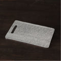 Beatriz Ball Sierra Modern Ripples Small Cheese Tray W/Handle, Gun Metal