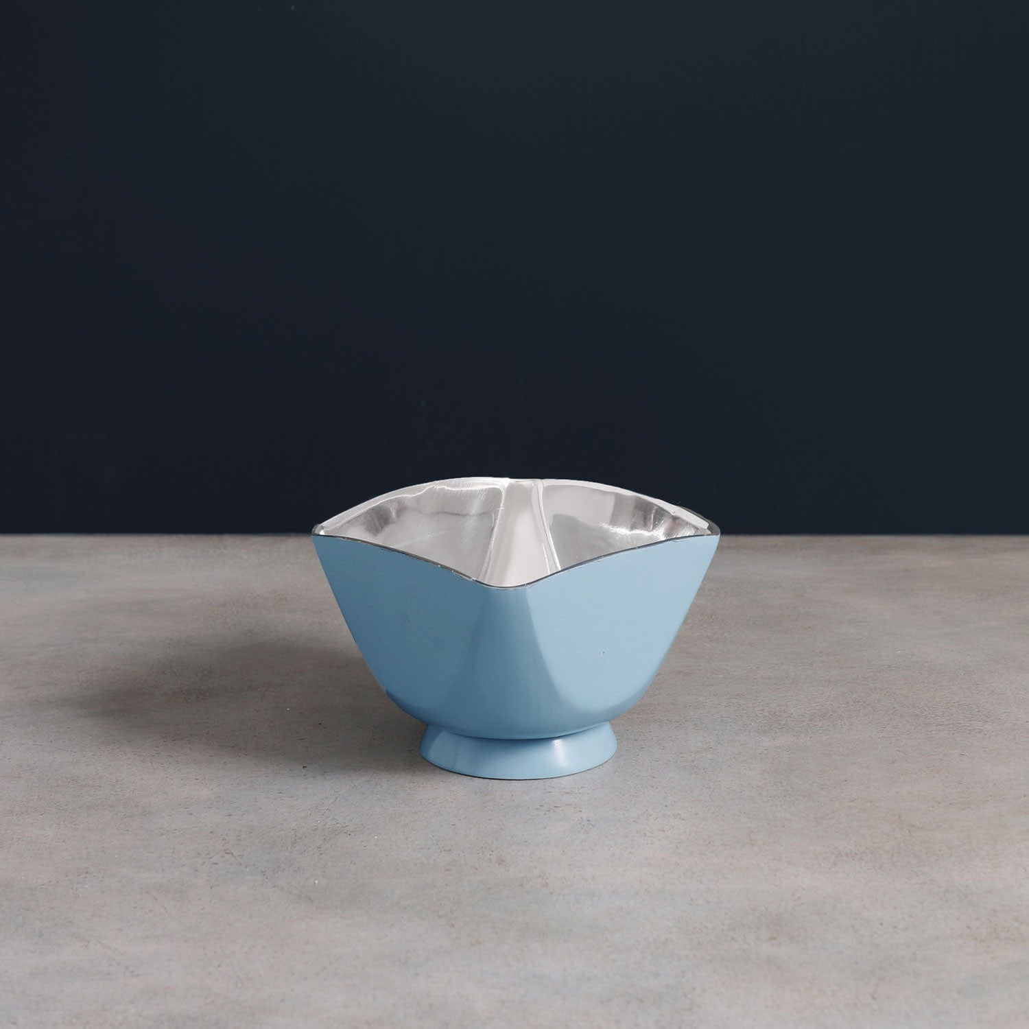 Beatriz Ball Thanni Elena Small Bowl, Blue and Silver