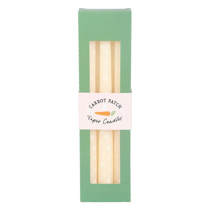 Daisy TAper Candles, Set of 3