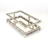 Gold Bamboo Guest towel Tray