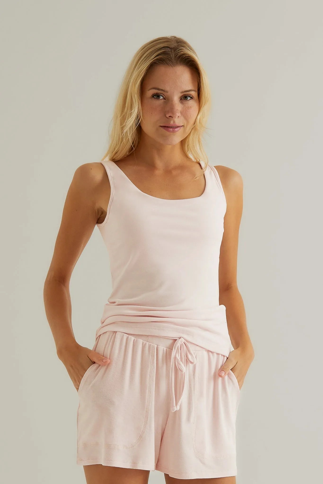 Soft Collection Tank with Bralette