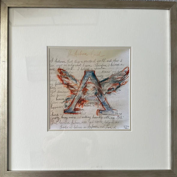 Auburn Creed Framed Limited Edition Print
