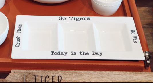 Tiger Condiment Platter