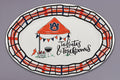 AU 18x12 BBQ Oval Platter