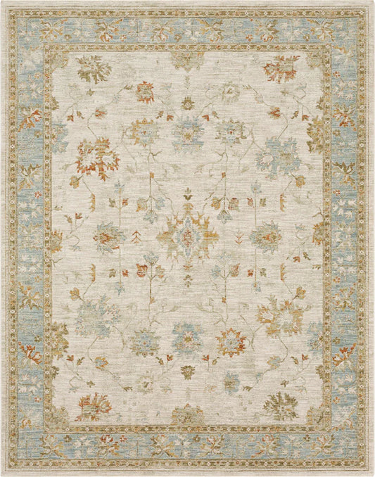 Adalia Iznik Cream 8x10 Rug